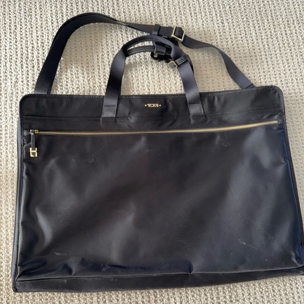 Tumi Odessa Black Nylon Garment Bag